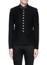 Main View - Click To Enlarge - SAINT LAURENT - Star stud stand collar military jacket