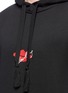 Detail View - Click To Enlarge - SAINT LAURENT - 'Slow Kissing' print hoodie