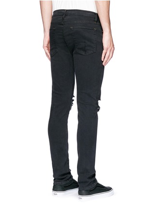 Back View - Click To Enlarge - NSF - 'Viktor' ripped slim fit jeans