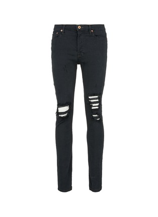 Main View - Click To Enlarge - NSF - 'Viktor' ripped slim fit jeans