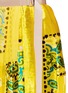 Detail View - Click To Enlarge - SACAI - Bandana print pleated velvet and chiffon wrap skirt