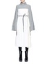 Main View - Click To Enlarge - SACAI - Knit yoke pleated dress