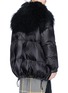 Back View - Click To Enlarge - SACAI - Faux fur trim quilted down coat