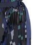 Detail View - Click To Enlarge - SACAI - Digital camouflage print plissé pleated wrap skirt