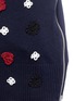 Detail View - Click To Enlarge - SACAI - Bandana embroidered wool knit dress