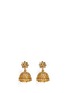 Main View - Click To Enlarge - AISHWARYA - Diamond gold alloy jhumka earrings