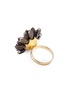  - AISHWARYA - Diamond tourmaline gold alloy floral ring