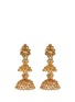 Main View - Click To Enlarge - AISHWARYA - Diamond gold alloy tiered jhumka earrings