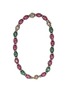 Main View - Click To Enlarge - AISHWARYA - Diamond ruby emerald gold alloy bead necklace