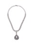 Main View - Click To Enlarge - AISHWARYA - Diamond gold alloy teardrop pendant necklace