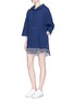Figure View - Click To Enlarge - THE UPSIDE - 'Rak Shak' oversized cotton terry hoodie