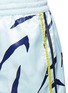 Detail View - Click To Enlarge - THE UPSIDE - 'Shere Khan' tiger print track shorts