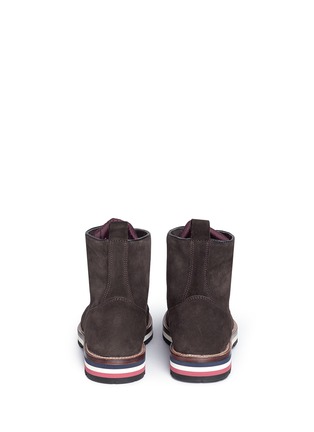 Back View - Click To Enlarge - MONCLER - 'New Vancouver' suede boots