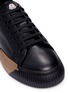 Detail View - Click To Enlarge - MONCLER - 'Conrad' leather sneakers