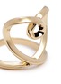 Detail View - Click To Enlarge - CHLOÉ - 'Heart' twist band ring