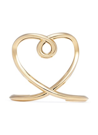 Main View - Click To Enlarge - CHLOÉ - 'Heart' twist band cuff