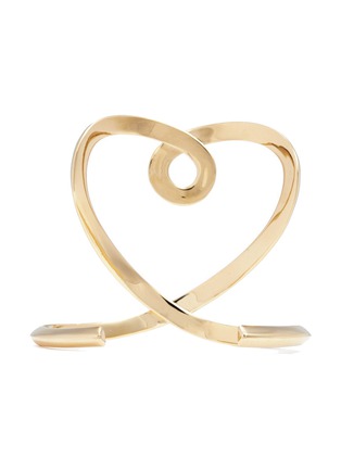 Figure View - Click To Enlarge - CHLOÉ - 'Heart' twist band cuff