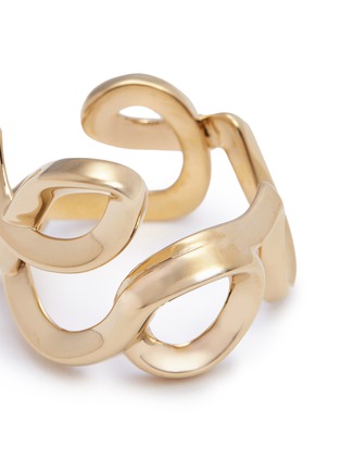Detail View - Click To Enlarge - CHLOÉ - 'Love' cursive writing ring