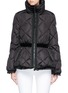 Main View - Click To Enlarge - MONCLER - 'Mary' ribbon belt quilted down puffer jacket