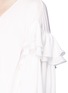 Detail View - Click To Enlarge - EMILIO PUCCI - Tiered ruffle silk crepe top