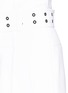 Detail View - Click To Enlarge - EMILIO PUCCI - 'Crespo' belted high waist cady crepe pants