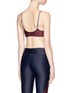 Back View - Click To Enlarge - THE UPSIDE - 'Fraise Ballet' sports bra