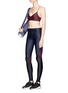 Figure View - Click To Enlarge - THE UPSIDE - 'Fraise Ballet' sports bra