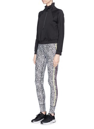 Figure View - Click To Enlarge - THE UPSIDE - 'Ditsy' floral print yoga pants