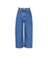 Main View - Click To Enlarge - VALENTINO GARAVANI - Scalloped wide leg cropped jeans
