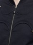 Detail View - Click To Enlarge - VALENTINO GARAVANI - Rockstud scalloped motif bomber jacket