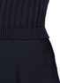 Detail View - Click To Enlarge - VALENTINO GARAVANI - Crepe and knit dress