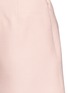 Detail View - Click To Enlarge - VALENTINO GARAVANI - Rockstud scalloped crepe couture shorts