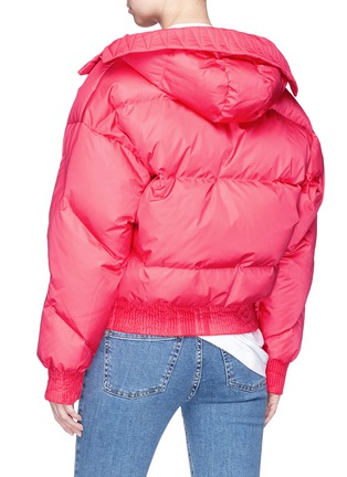 Back View - Click To Enlarge - IENKI IENKI - Hooded down puffer jacket