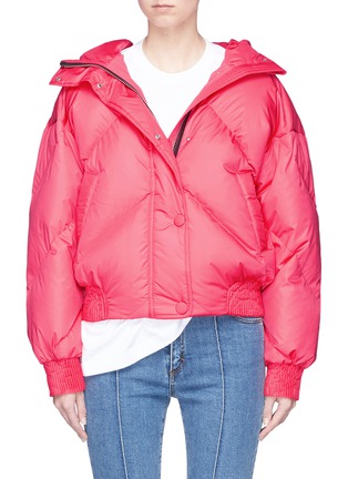 Main View - Click To Enlarge - IENKI IENKI - Hooded down puffer jacket