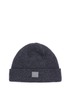 Main View - Click To Enlarge - ACNE STUDIOS - Emoticon patch wool beanie