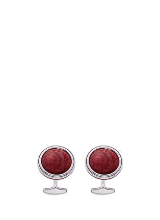 Main View - Click To Enlarge - TATEOSSIAN - Strawberry top shell cufflinks