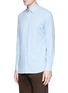 Front View - Click To Enlarge - BOGLIOLI - Cotton twill shirt