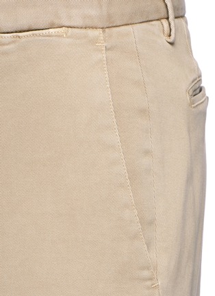 Detail View - Click To Enlarge - BOGLIOLI - Cotton twill chinos