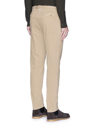 Back View - Click To Enlarge - BOGLIOLI - Cotton twill chinos