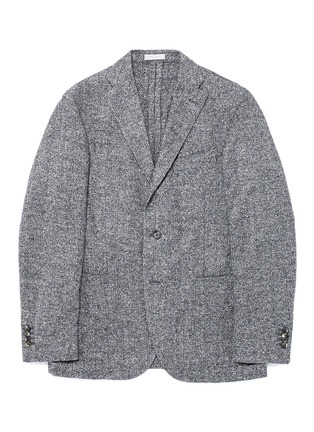 Main View - Click To Enlarge - BOGLIOLI - 'K Jacket' stripe soft blazer