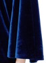 Detail View - Click To Enlarge - TOGA ARCHIVES - Velour flared top