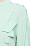Detail View - Click To Enlarge - TOGA ARCHIVES - Triangle insert georgette top