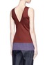 Back View - Click To Enlarge - TOGA ARCHIVES - Mesh trim rib tank top