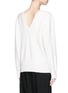 Back View - Click To Enlarge - VICTORIA BECKHAM - Double V-neck wool sweater