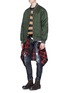 Figure View - Click To Enlarge - MR & MRS ITALY - 'New York' rabbit fur bomber jacket