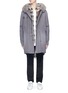 Main View - Click To Enlarge - MR & MRS ITALY - Fox fur cotton canvas parka