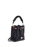 Detail View - Click To Enlarge - SOPHIA WEBSTER - 'Romy' mini leather bucket bag
