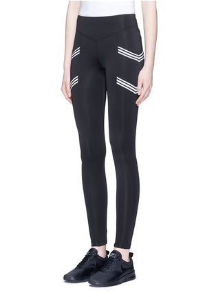 Front View - Click To Enlarge - 72993 - 'Nightside' high rise pocket performance leggings