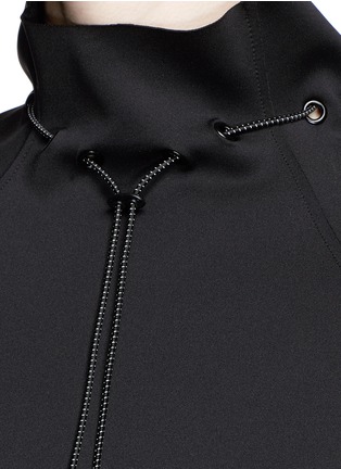 Detail View - Click To Enlarge - 72993 - 'Order' drawstring mock neck sweatshirt