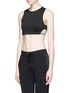 Front View - Click To Enlarge - 72993 - 'Dayside' side cutout performance cropped top